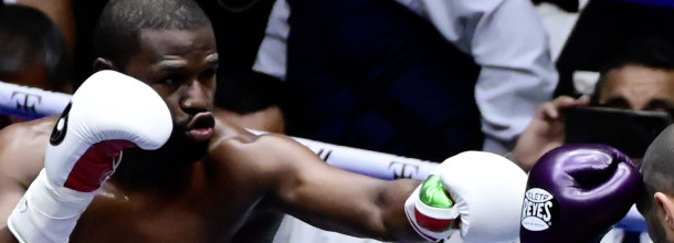 Floyd Mayweather Jr. im Einsatz im Boxring