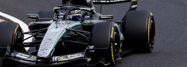 Formula 1-Star Kimi Antonelli im Einsatz bei einem Grand Prix