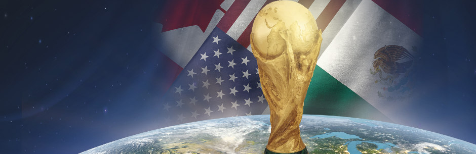 Die FIFA World Cup Trophäe